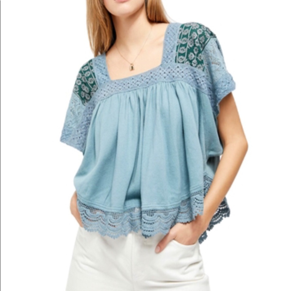 Free People Prairie Days Tee